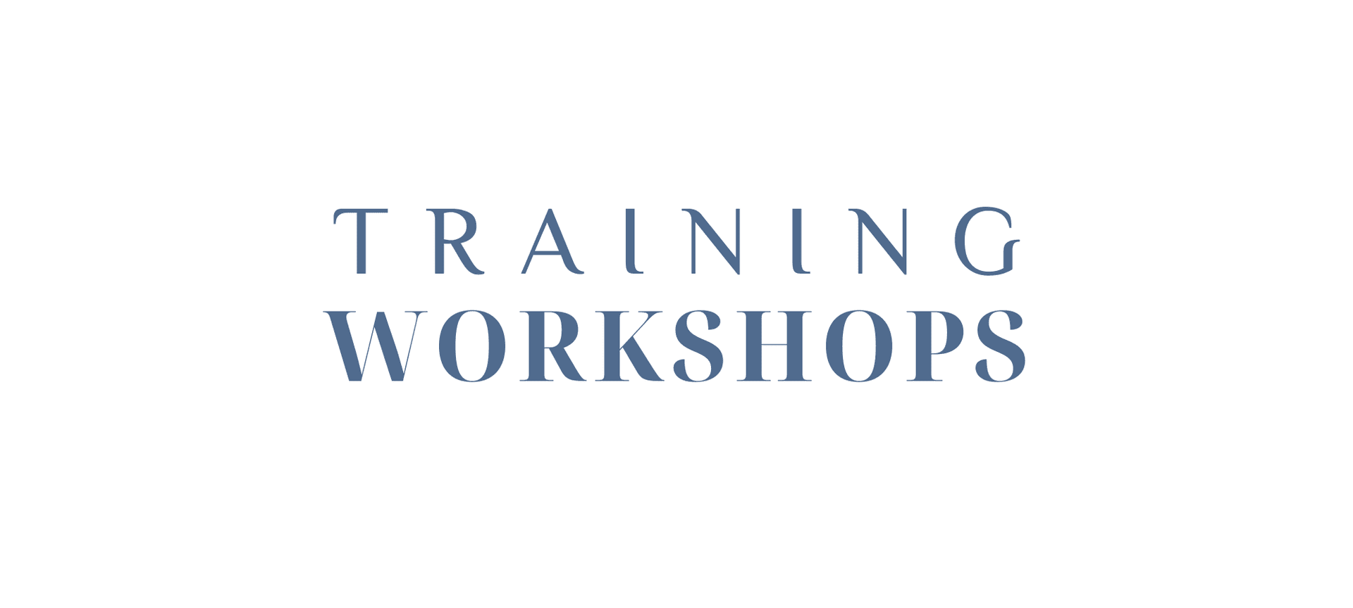 Training Workshops